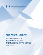 RBA Practical Guide to Due Diligence on Recruitment Fees in International Supply Chains